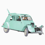 Tim & Struppi, Citroën 2 CV demoliert