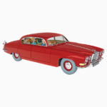 Tim & Struppi, roter Jaguar