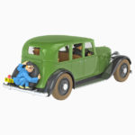 Tim & Struppi, grünes Auto