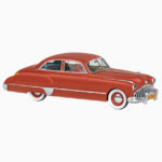 Tim & Struppi, roter Buick