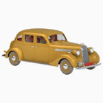 Tim & Struppi, beiger Buick