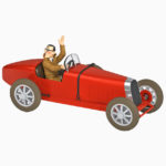 Tim & Struppi, Roter Sportwagen