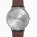 Tim und Struppi, Leder-Armbanduhr, Classic Tim, Herren