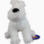 Tim & Struppi, Plüsch Struppi weich 20cm mit Box Blau