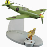Tim & Struppi, Flugzeug Messerschmitt BF-109 mit Tim, N°16