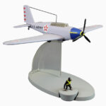 Tim & Struppi, Flugzeug N°35, Destination New York aus Hergés "Die Abenteuer von Jo, Jette und Jocko"