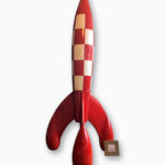 Tim & Struppi, Rakete 90cm